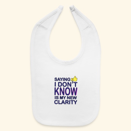 new clarity - Baby Bib