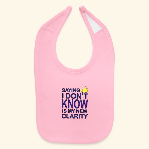 new clarity - Baby Bib