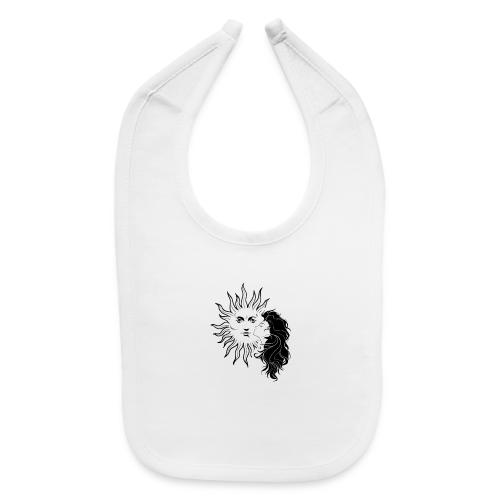 Mystical Girl & Sun - Baby Bib