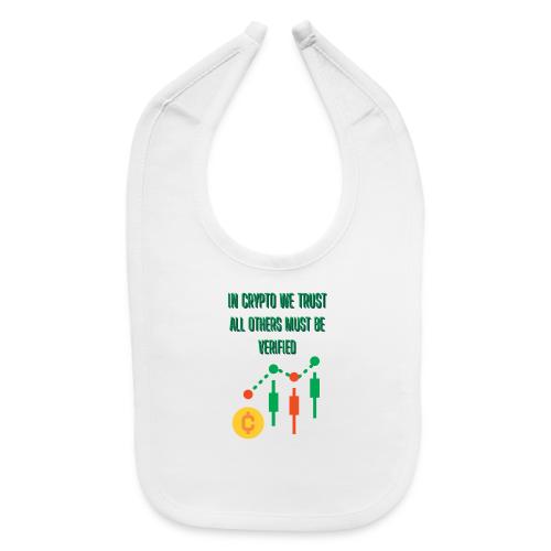 Sarcastic Bitcoin Investor T-shirt - Baby Bib