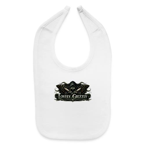 Lovely Grizzly logo - Baby Bib