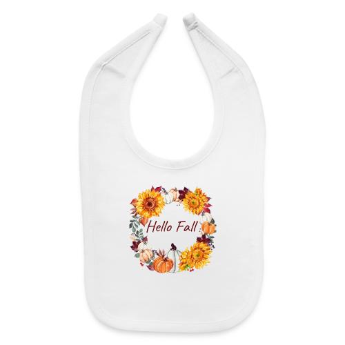 Hello Fall - Baby Bib