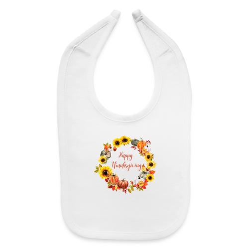 Happy thanksgiving - Baby Bib