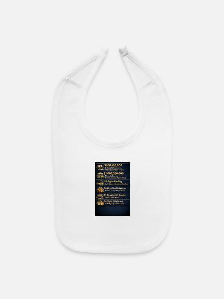 Nine Figure Wealth Funnel - Baby Bib - white - Front