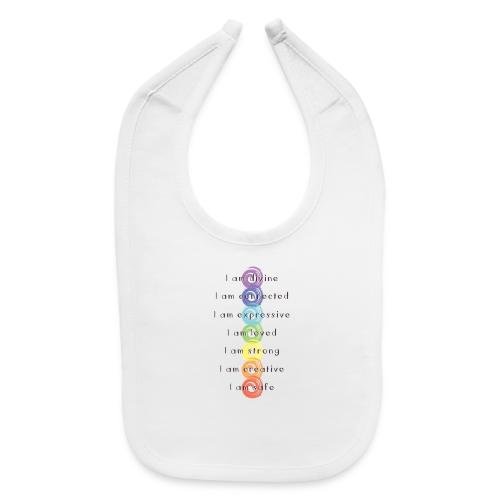 Just For Today Chakras - Baby Bib
