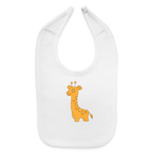 Playful Baby Giraffe - Infant Gear and Tea Cup - Baby Bib