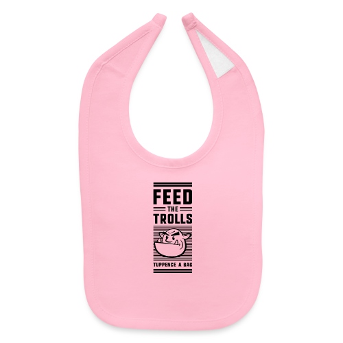 Feed the Trolls Baby One-Piece Snapsuit - Baby Bib