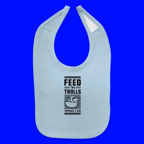 Feed the Trolls Baby One-Piece Snapsuit - Baby Bib