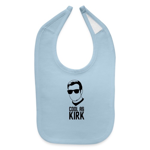 Cool As Kirk - Baby Bib