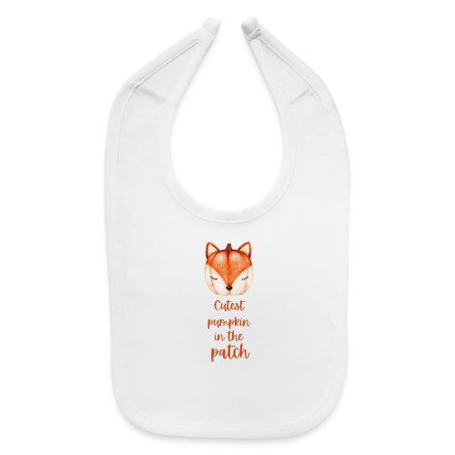 Cutest pumpkin in the patch - Baby Bib
