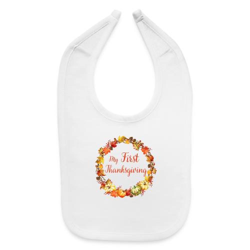 My first thanksgiving - Baby Bib