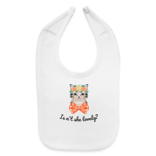 Cute cat - Baby Bib