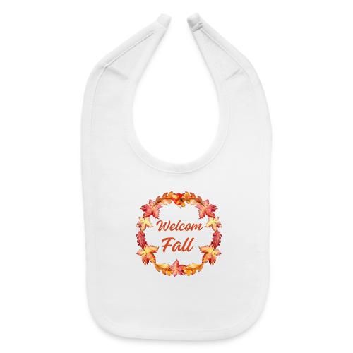 Welcome fall - Baby Bib