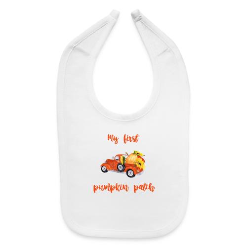 My first pumpkin patch - Baby Bib