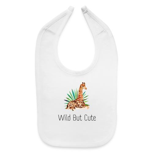 Wild but cute giraffe - Baby Bib