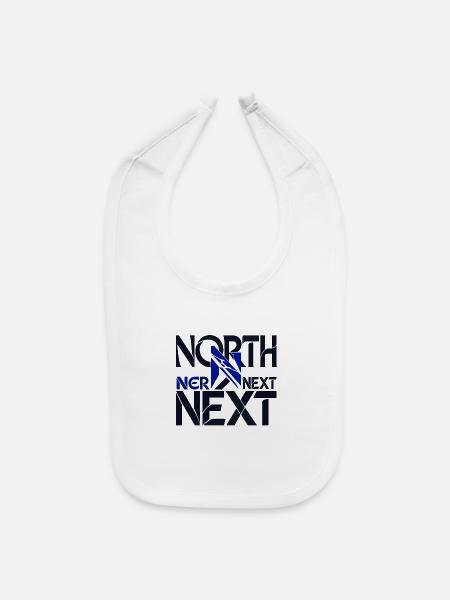 NORTH N NEXT - Baby Bib - white - Front