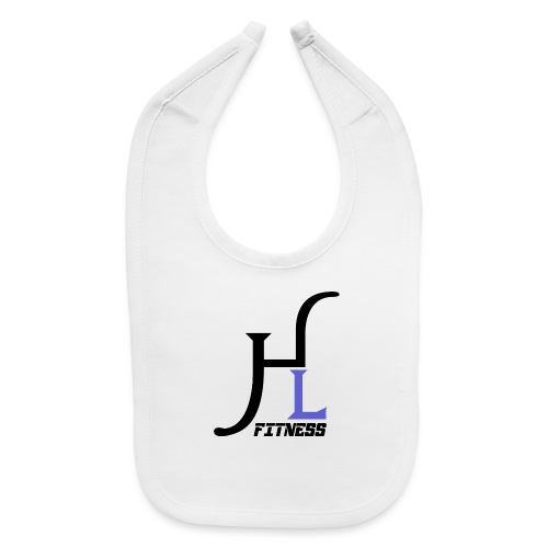 HIIT Life Fitness Logo Purple - Baby Bib