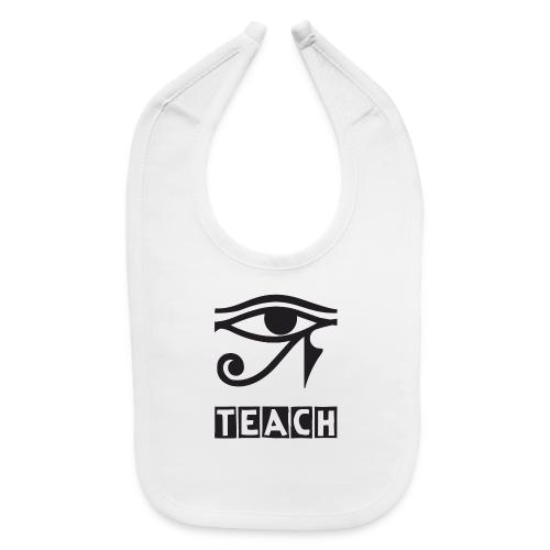 EYE TEACH DSGNS TRNSP - Baby Bib