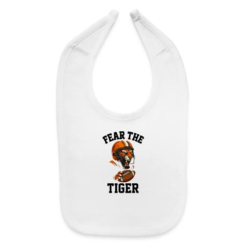 Fear The Tiger Football Helmet T-Shirt - Baby Bib