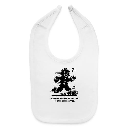 Gingerbread Man T-Shirt - Baby Bib