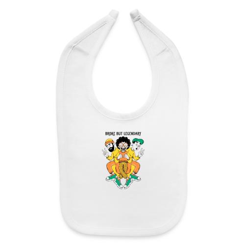 Legendary Broke Crew Retro - Baby Bib