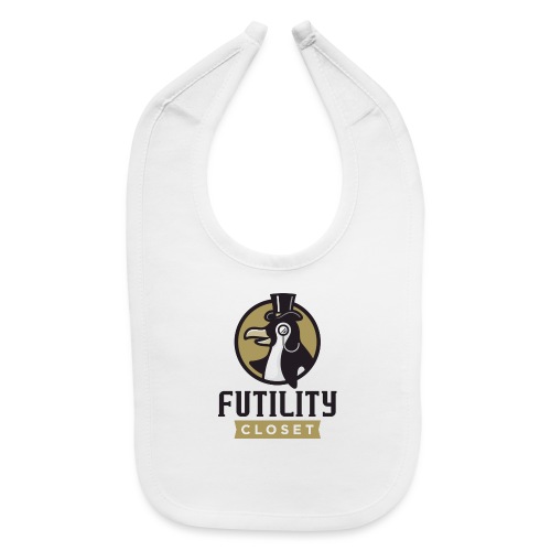 Futility Closet Logo - Color - Baby Bib