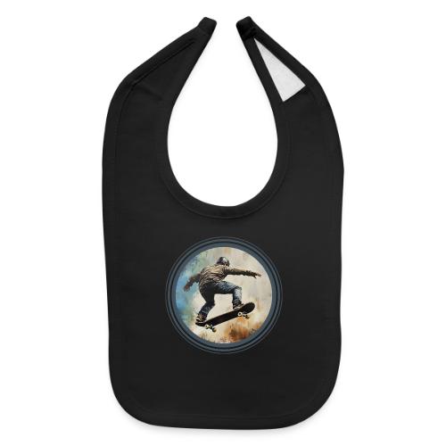 Skateboarding Energy - Baby Bib