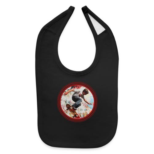 Skateboarding is Life - Baby Bib