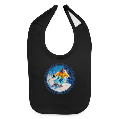 Born for Skiing - Baby Bib