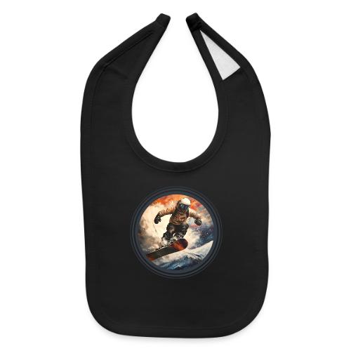 Snowboarding Elevation - Baby Bib