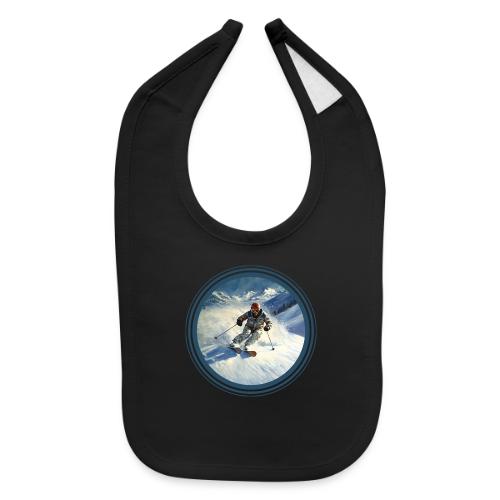Skiing Power Moves - Baby Bib
