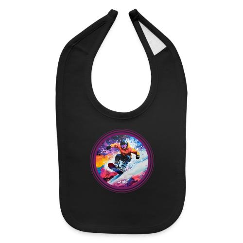 Snowboarding Spirit - Baby Bib
