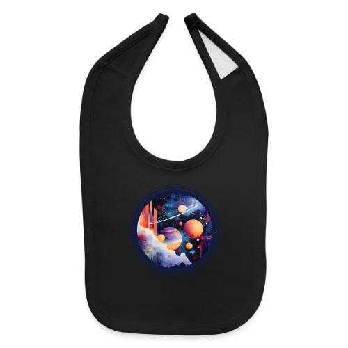 Floating Planetscape - Baby Bib