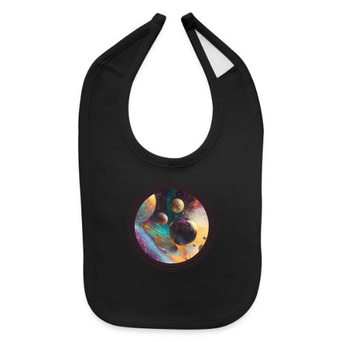 Planets in the Abstract - Baby Bib