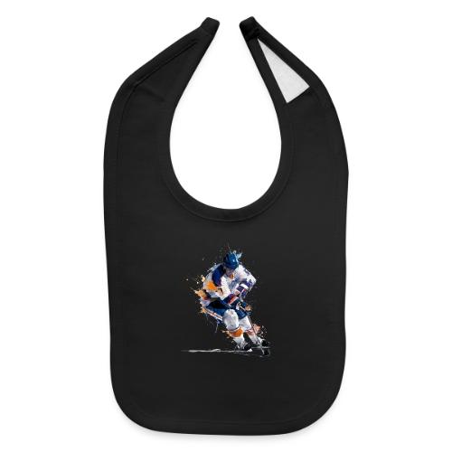 Hockey: Icy Streaks - Baby Bib
