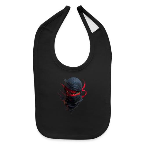 Crimson Stare Ninja - Baby Bib
