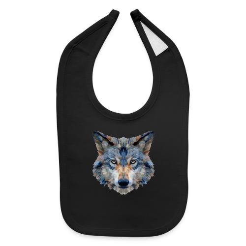 Wolf: Chromatic Wild Gaze - Baby Bib