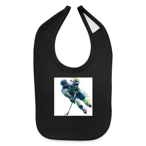 Hockey: Frozen Motion - Baby Bib