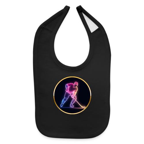 Hockey: Neon Ice Rush - Baby Bib
