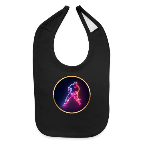 Hockey: Neon Ice Strike - Baby Bib