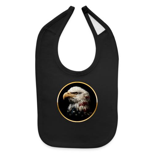 America: Golden Freedom Crest - Baby Bib