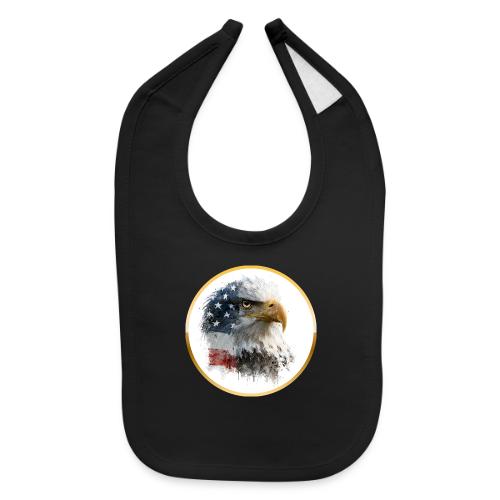 USA: Patriot Wing Emblem - Baby Bib