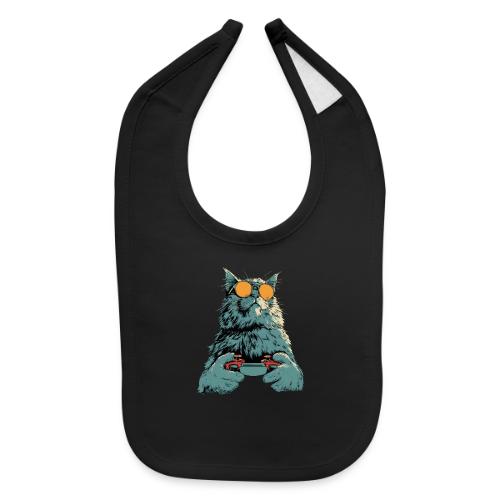 Cat: Fluff Mode On - Baby Bib
