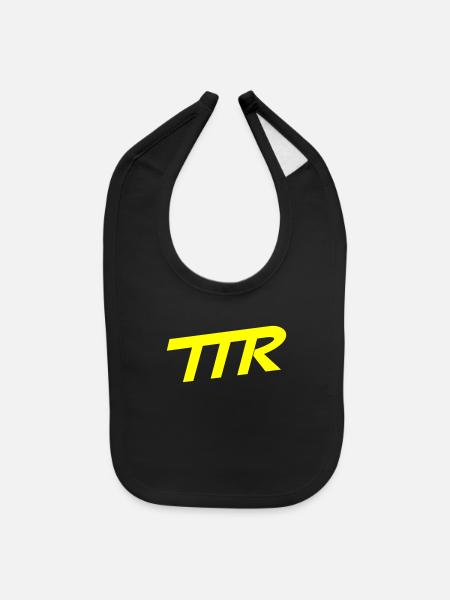 Tax The Rich - Baby Bib - black - Front