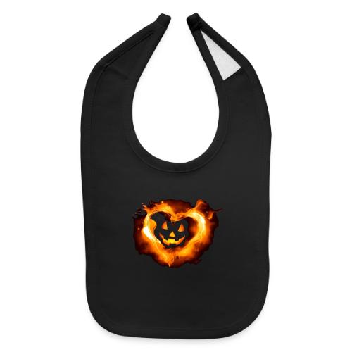 Halloween Heart - Baby Bib