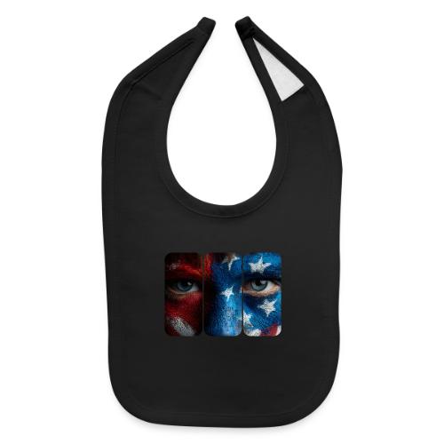 USA: Painted for the Flag - Baby Bib
