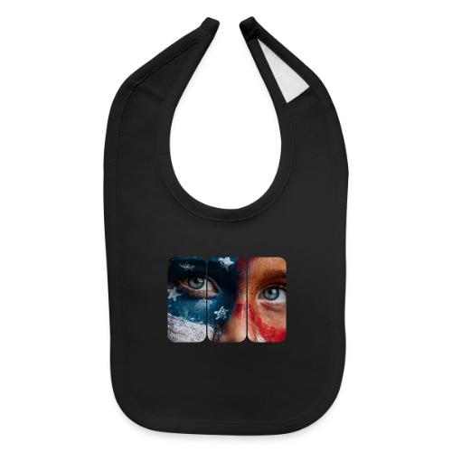 USA: Star-Spangled Glance - Baby Bib
