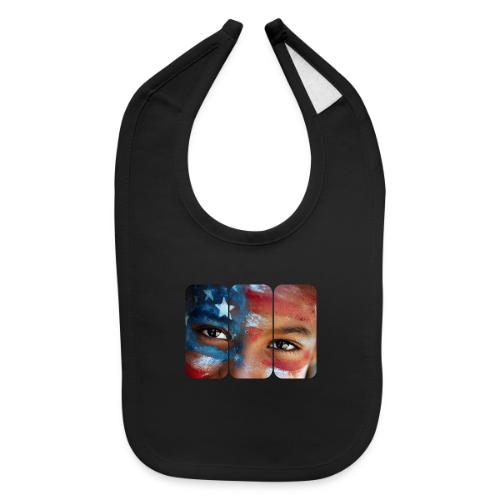 USA: Eyes of the Flag - Baby Bib
