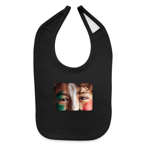 Mexico: Three Stripes of Pride - Baby Bib