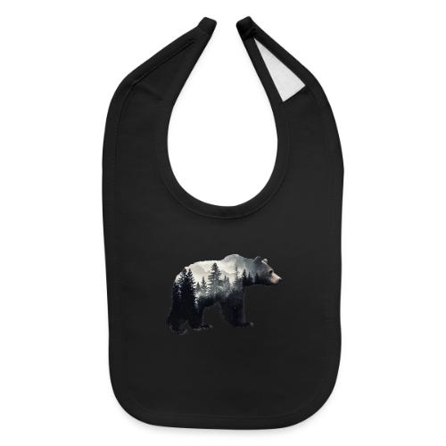 Forest Within the Bear - Baby Bib